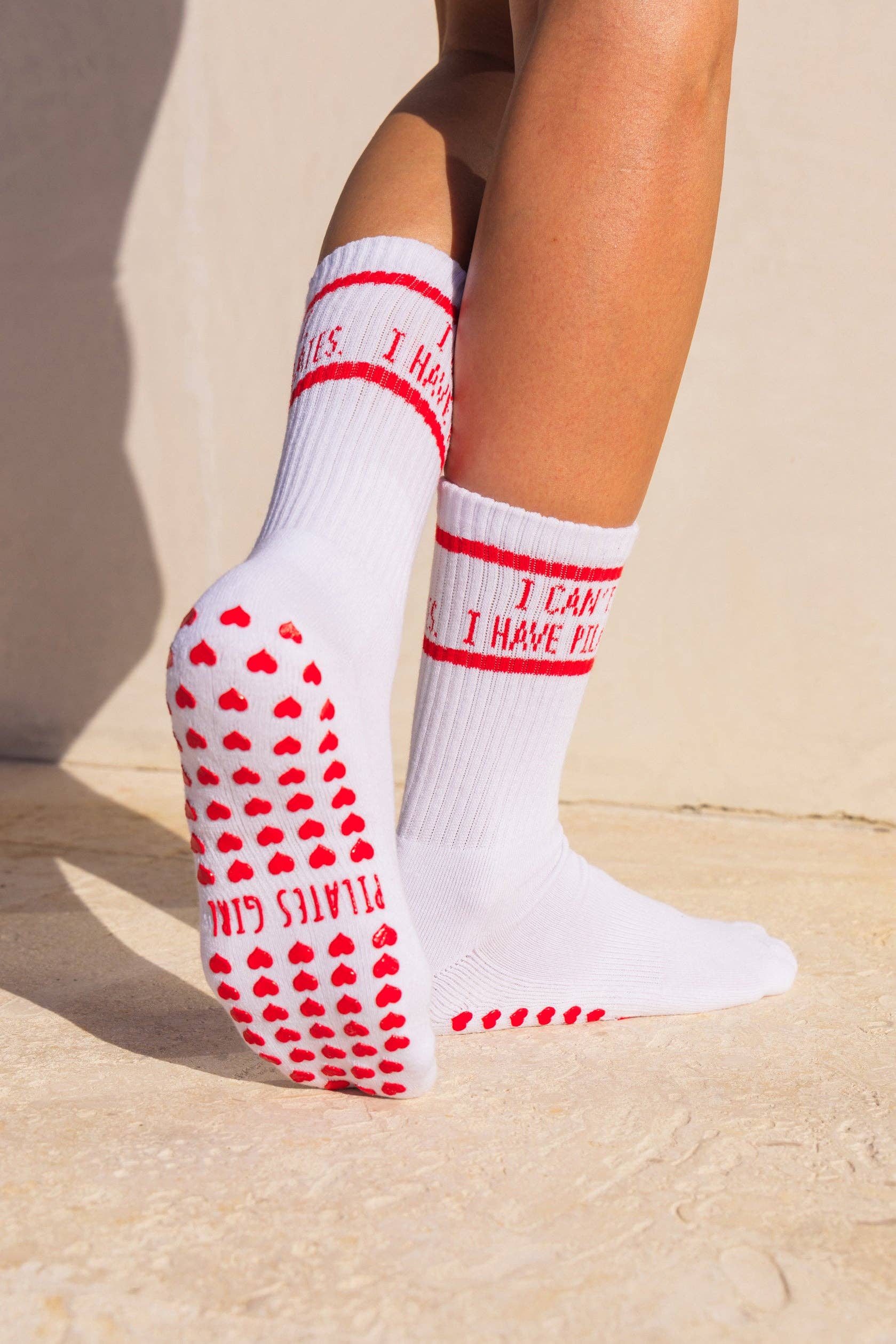 I Can't. I Have Pilates. Grip Socks