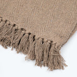 Load image into Gallery viewer, Throw Blanket, Cotton Herringbone - Color options
