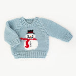 Load image into Gallery viewer, Frosty Snowman Surf Crew Neck Sweater Baby &amp; Toddler SALE
