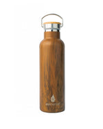 Load image into Gallery viewer, Classic Bamboo Lid Bottle w/Handle 25oz - Teakwood
