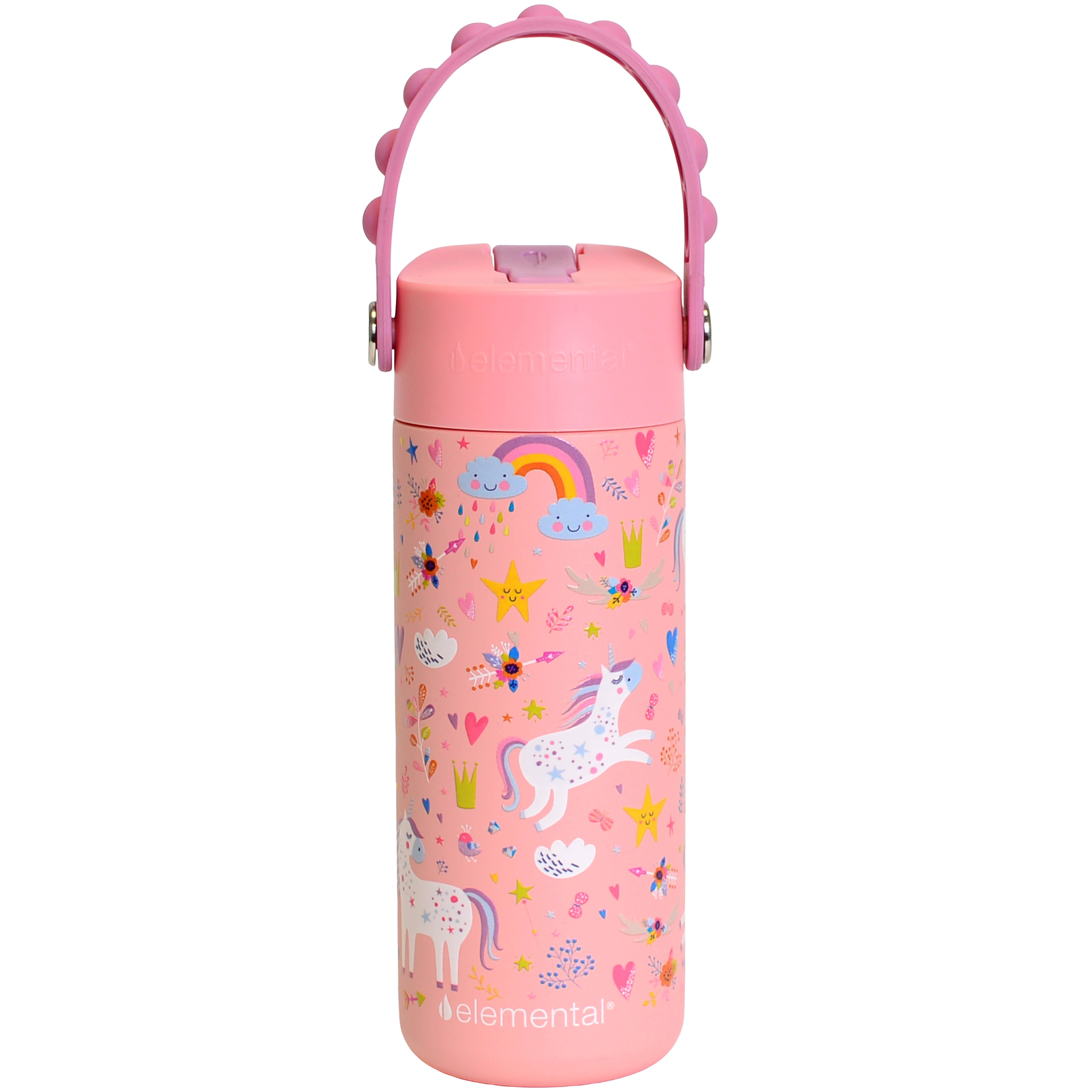 Core Insulated Pop Fidget Handle Bottle 18oz - Pink Unicorn