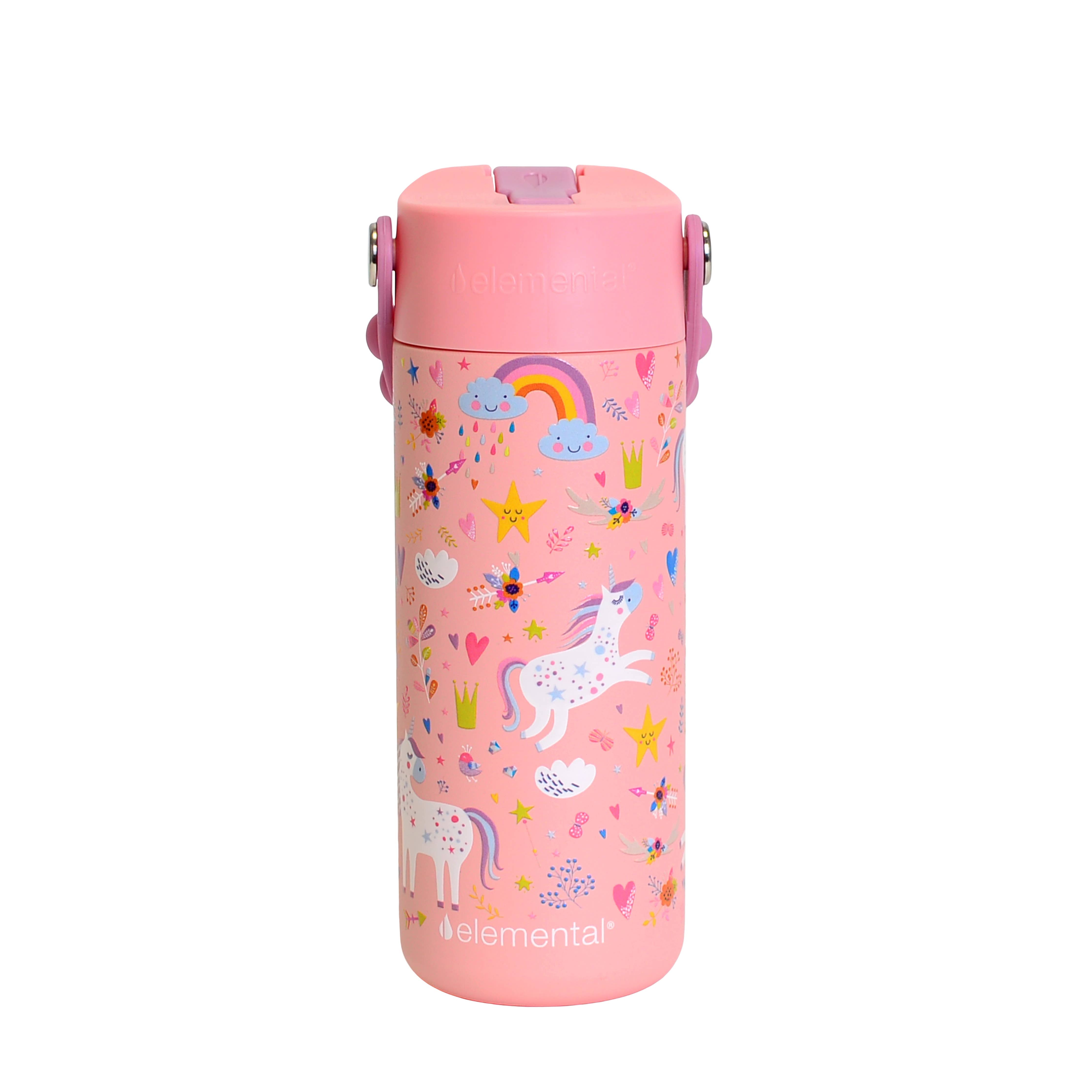 Core Insulated Pop Fidget Handle Bottle 18oz - Pink Unicorn