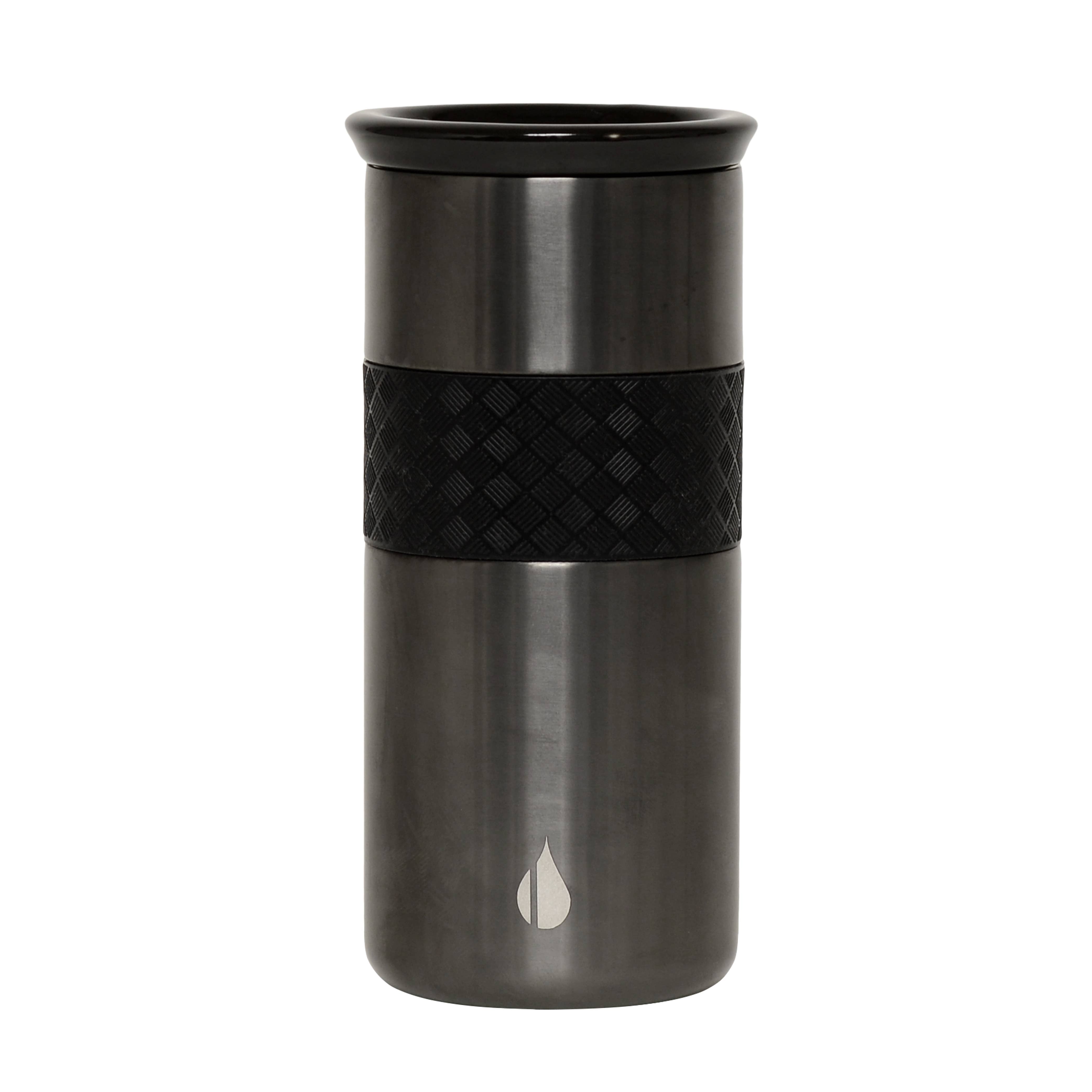 Artisan Insulated Ceramic Lid Tumbler 16oz - Gunmetal