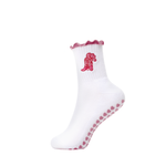 Load image into Gallery viewer, This Ain&#39;t My First Reformer Ride Cowgirl Grip Socks
