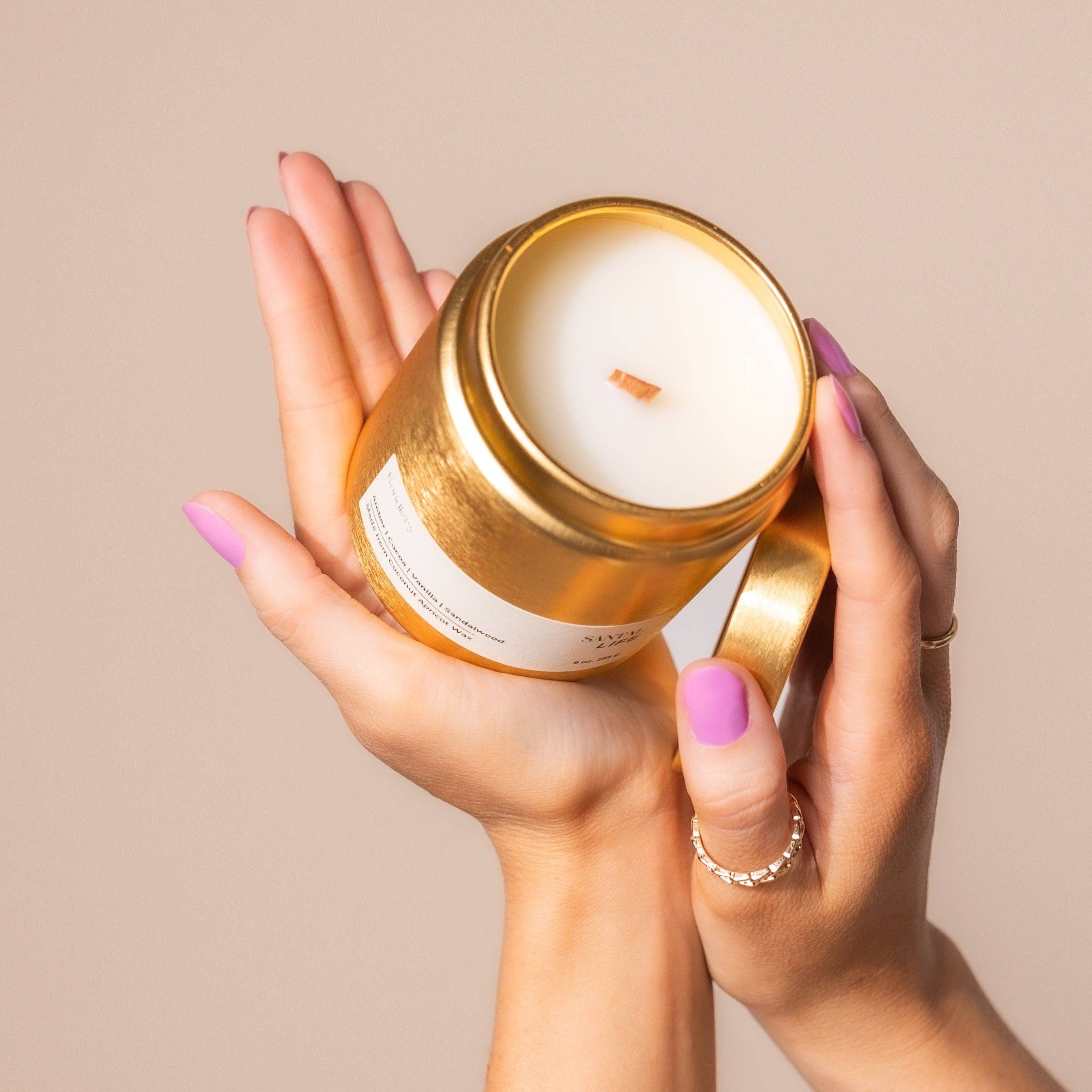 Santal Life | Amber Sandalwood | BEST SELLER | Luxury Candle