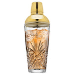 Load image into Gallery viewer, Dublin Crystal Martini Shaker - Gold Cap
