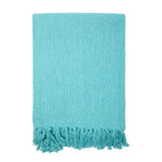 Load image into Gallery viewer, Throw Blanket, Cotton Herringbone - Color options

