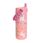 Load image into Gallery viewer, Core Insulated Pop Fidget Handle Bottle 18oz - Pink Unicorn
