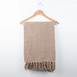 Load image into Gallery viewer, Throw Blanket, Cotton Herringbone - Color options
