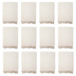 Load image into Gallery viewer, Throw Blanket, Cotton Herringbone - Color options
