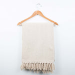 Load image into Gallery viewer, Throw Blanket, Cotton Herringbone - Color options
