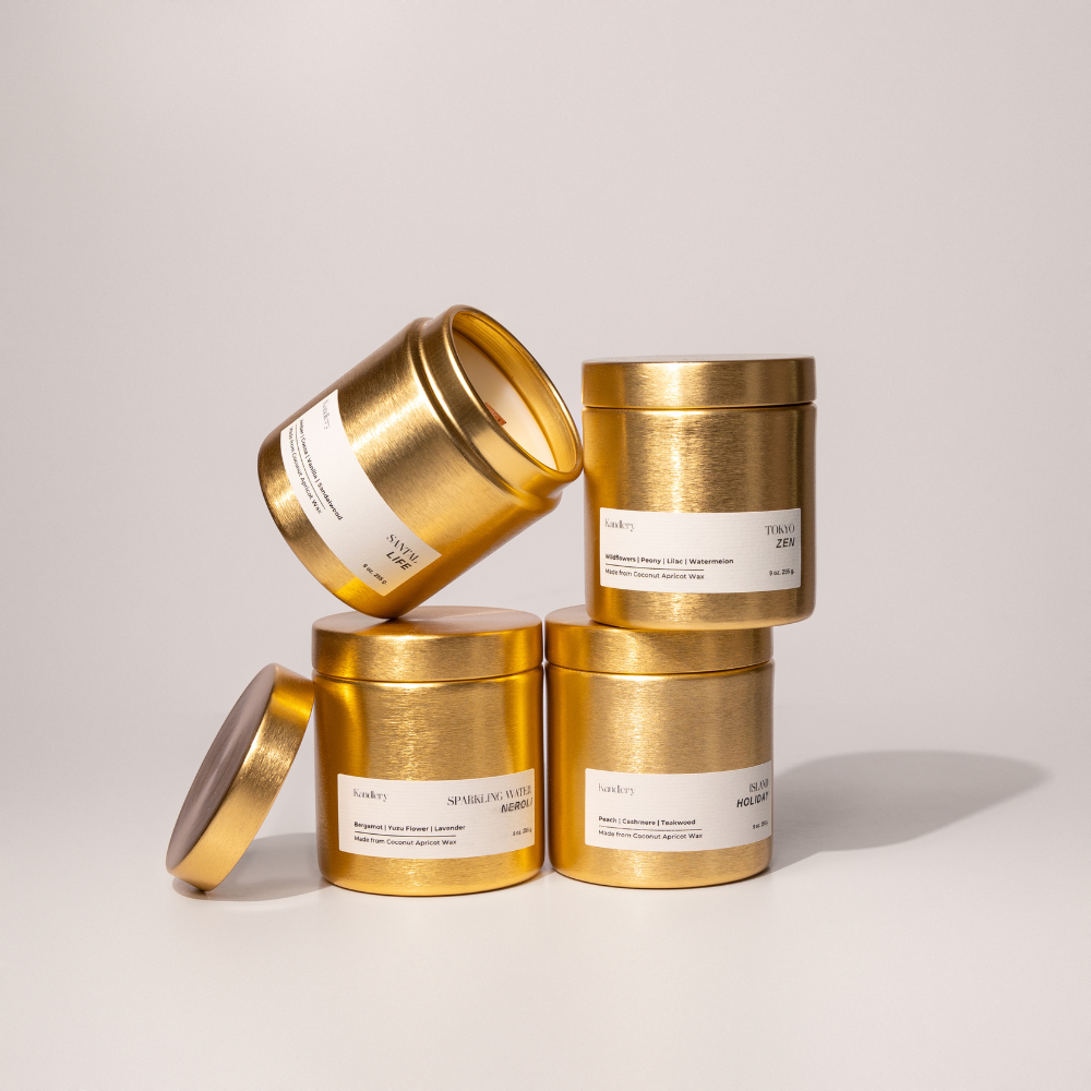 Golden Santal | 9 oz Luxury Candle | Holiday Gift