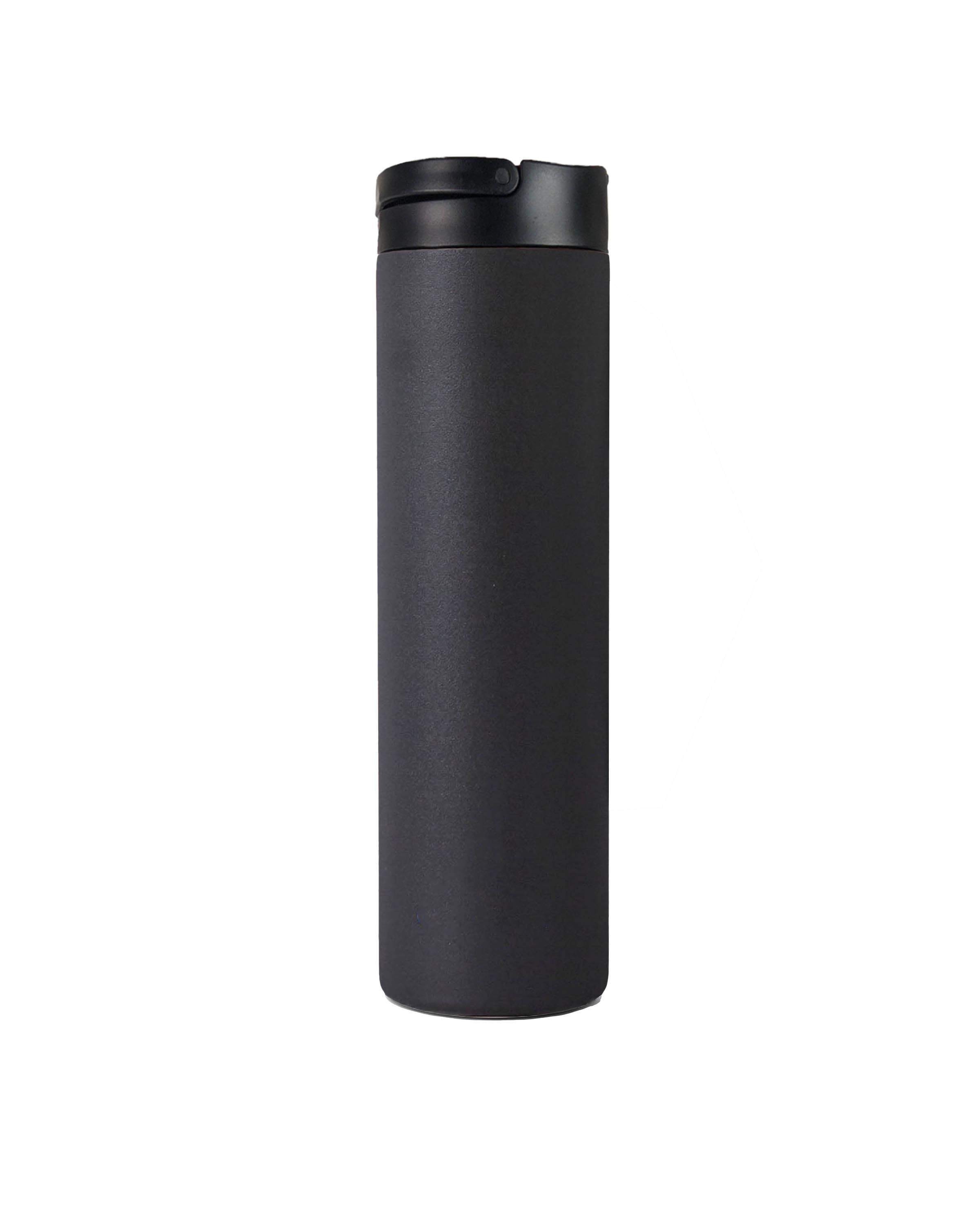 Iconic Insulated Sport Lid Bottle w/Strap 20oz - Black