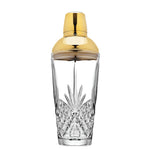 Load image into Gallery viewer, Dublin Crystal Martini Shaker - Gold Cap
